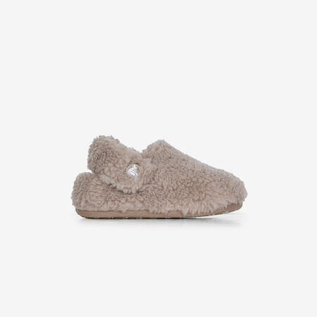 CROCS CLASSIC COZZZY SLIPPER BEIGE NEONATO