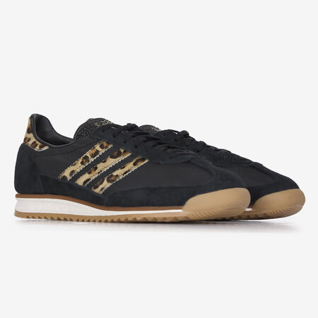 ADIDAS ORIGINALS sl 72 SL72 LEOPARD NOIR MARRONE DONNA
