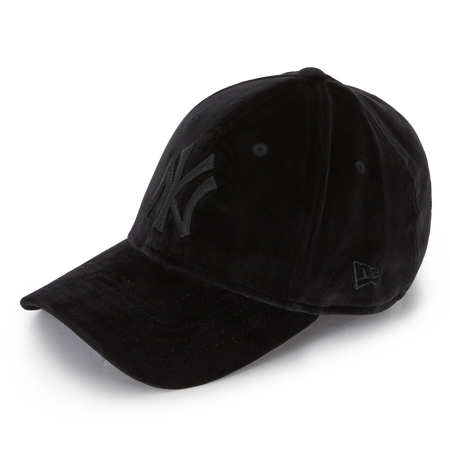 NEW ERA 9FORTY NY VELVET MONOCHROME NERO UOMO
