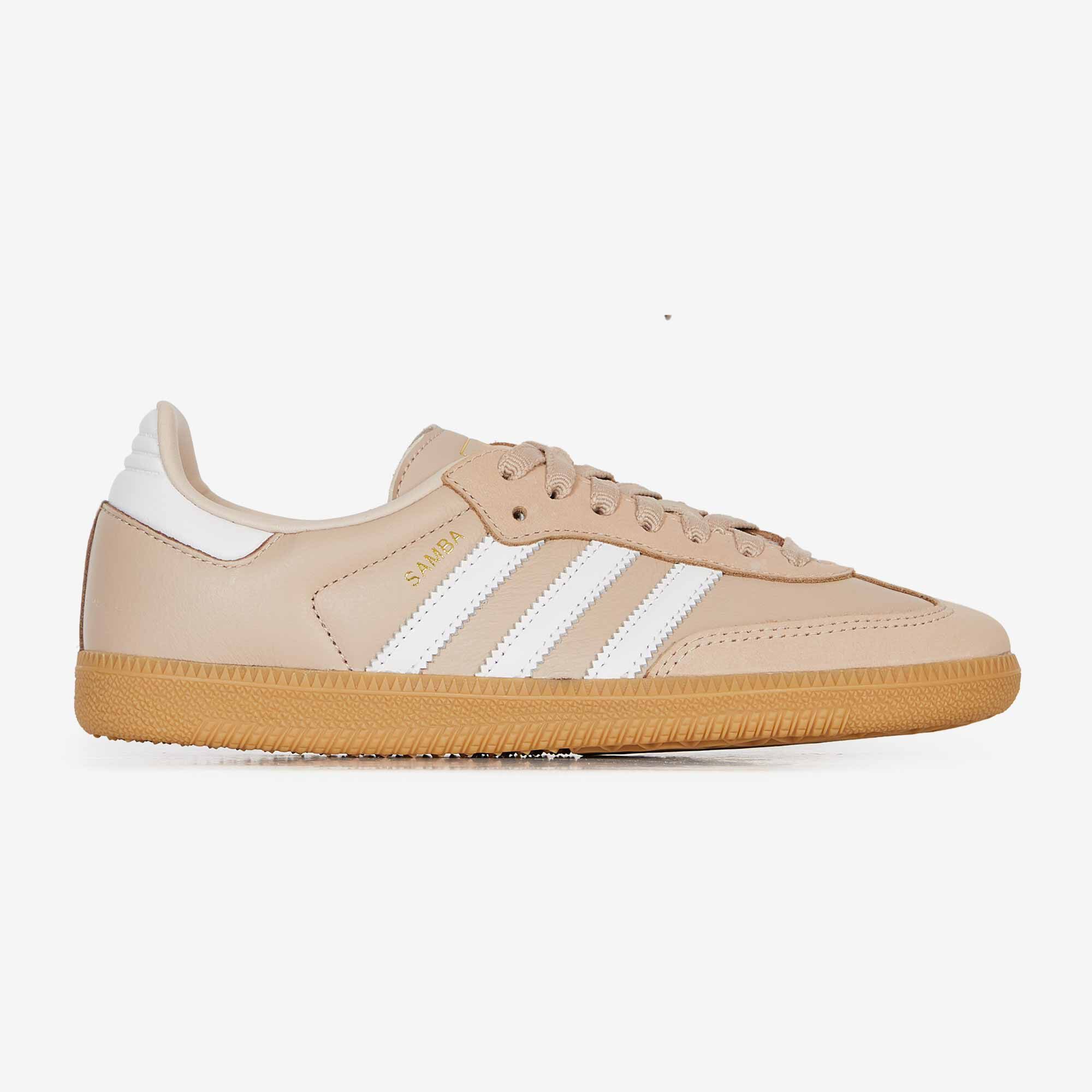 ADIDAS ORIGINALS SAMBA OG BEIGE BIANCO SNEAKERS DONNA Courir