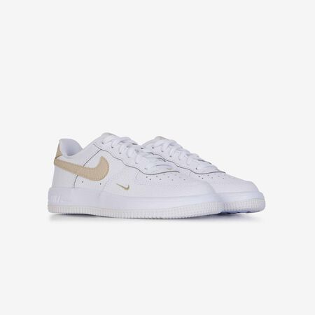 NIKE air force 1 AIR FORCE 1 LOW MINI SWOOSH BIANCO/BEIGE BAMBINO