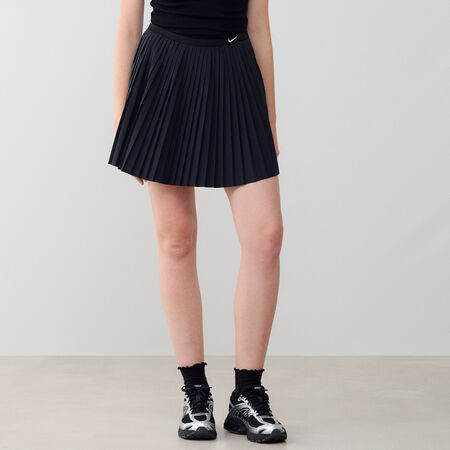 NIKE SKIRT PLEATED NERO/BEIGE DONNA