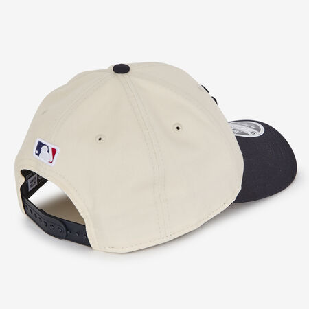 NEW ERA 9FORTY NY MCROWN BI-COLOR BEIGE/NERO UOMO