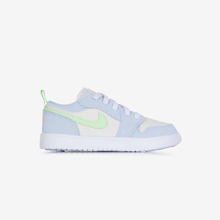 JORDAN air jordan 1 AIR JORDAN 1 LOW LOVE IS IN THE AIR BIANCO/BLU BAMBINO