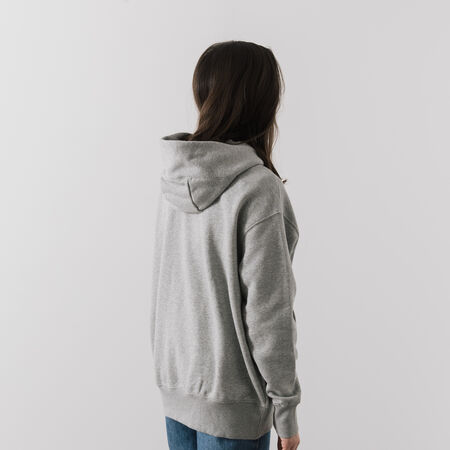 NIKE JACKET HOODIE FZ PHOENIX GRIGIO DONNA