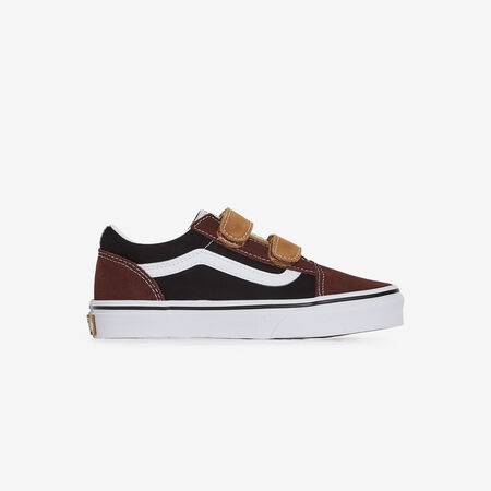 VANS old skool OLD SKOOL V MARRONE/NERO BAMBINO