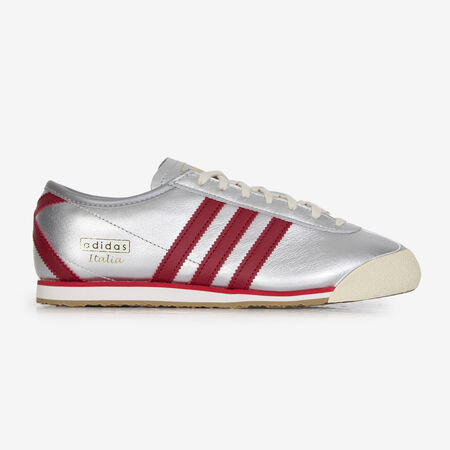 ADIDAS ORIGINALS ITALIA 70S ARGENTO/ROSSO DONNA