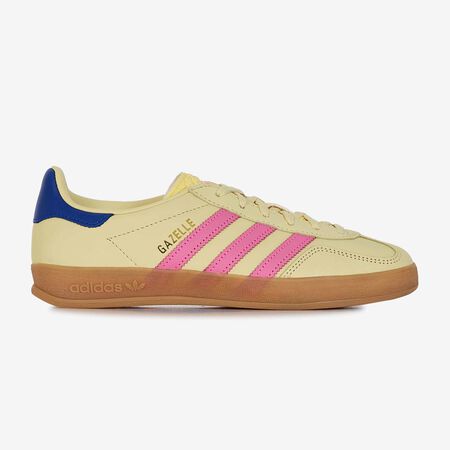 ADIDAS ORIGINALS gazelle GAZELLE INDOOR NUBUCK GIALLO/ROSA DONNA