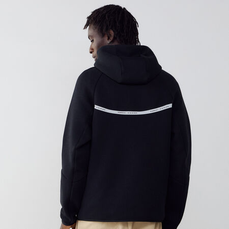 NIKE JACKET TECH FLEECE FZ REFLECTIVE NERO UOMO