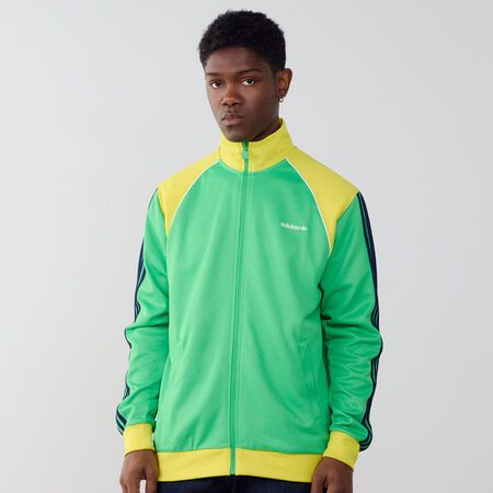 ADIDAS ORIGINALS JACKET FZ TRACKTOP ADICOLOR VERDE/GIALLO UOMO
