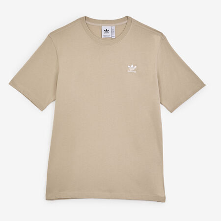 ADIDAS ORIGINALS TEE SHIRT ESSENTIAL BEIGE UOMO