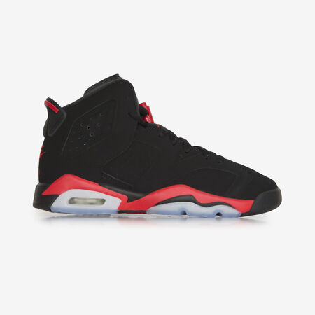JORDAN AIR JORDAN 6 NERO/ROSSO RAGAZZO
