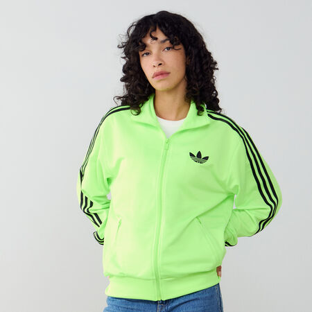 ADIDAS ORIGINALS JACKET FZ FIREBIRD LOOSE VERDE/NERO DONNA