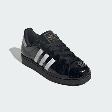 ADIDAS ORIGINALS superstar SUPERSTAR II PATENT NERO DONNA