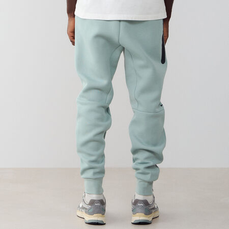 NIKE PANT JOGGER TECH FLEECE BLU/BEIGE UOMO
