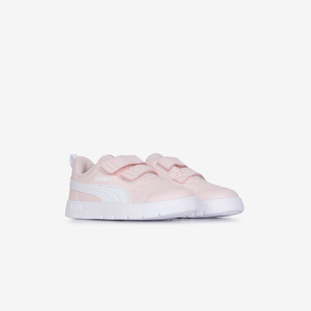 PUMA COURTFLEX V3 CF ROSA/BIANCO NEONATO