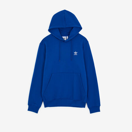 HOODIE ESSENTIAL TREFOIL : BLU