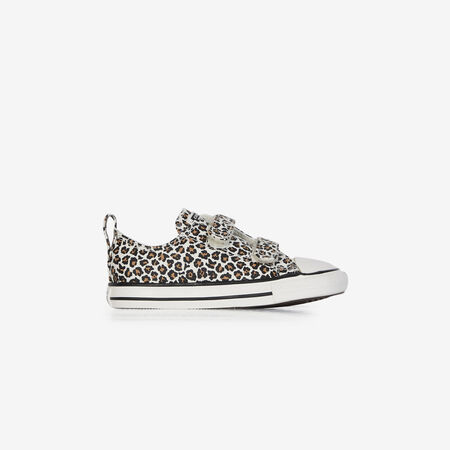 CHUCK TAYLOR ALL STAR OX CF LEOPARD : BEIGE/MARRONE