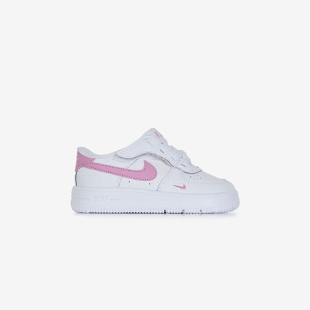 NIKE air force 1 AIR FORCE 1 LOW MINI SWOOSH BIANCO/ROSA NEONATO