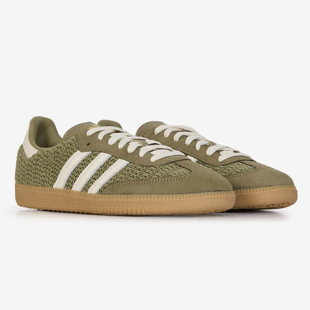 ADIDAS ORIGINALS SAMBA OG COTTON KNIT KAKI UOMO
