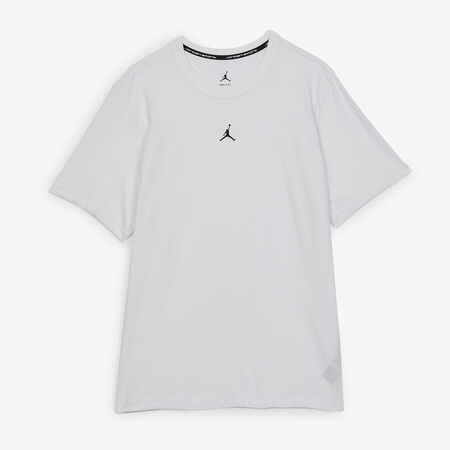 TEE SHIRT CENTERED LOGO : BIANCO/NERO