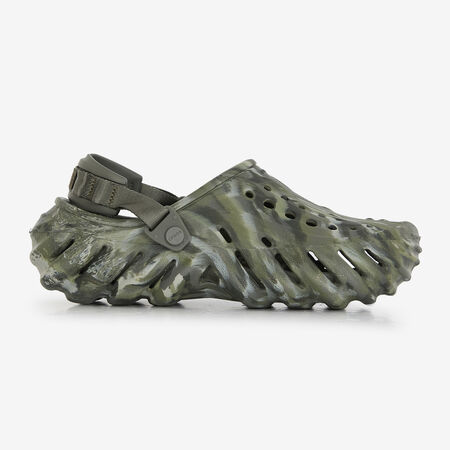CROCS ECHO CLOG MARBLED VERDE UOMO