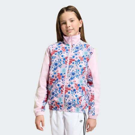 ADIDAS ORIGINALS TRACK TOP LIBERTY ROSA/MULTICOLORE RAGAZZO