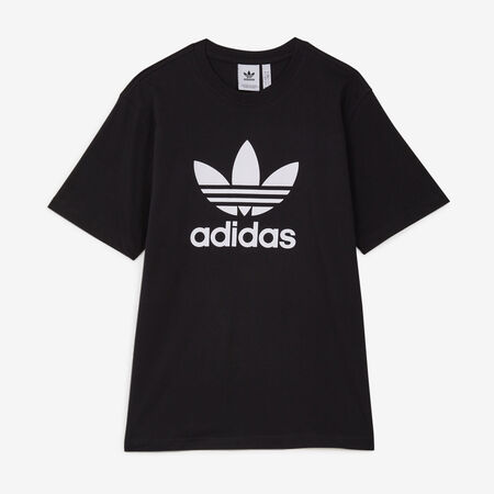 ADIDAS ORIGINALS TEE SHIRT CLASSIC TREFOIL NERO UOMO