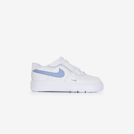 NIKE air force 1 AIR FORCE 1 LOW MINI SWOOSH BIANCO/BLU NEONATO