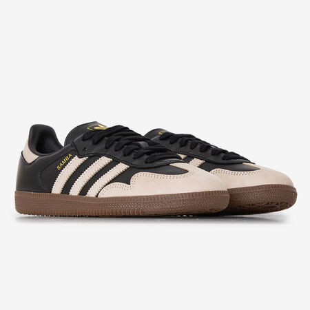 ADIDAS ORIGINALS samba SAMBA OG NERO/BEIGE DONNA