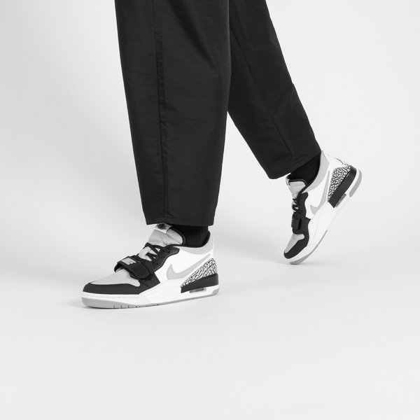 JORDAN AIR JORDAN LEGACY 312 LOW BIANCO NERO GRIGIO SNEAKER UOMO