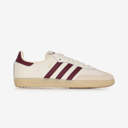 ADIDAS ORIGINALS SAMBA OG BEIGE/ROSSO RAGAZZO