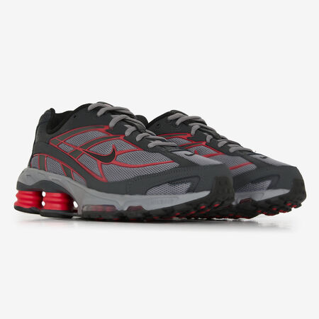 NIKE shox SHOX RIDE 2 GRIGIO/ROSSO UOMO