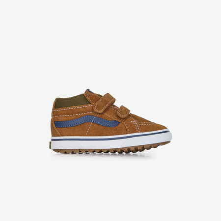 VANS SK8-MID V MTE MARRONE/BLU NEONATO
