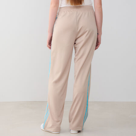 ADIDAS ORIGINALS PANT JOGGER FIREBIRD WIDE LEG BEIGE/BLU DONNA