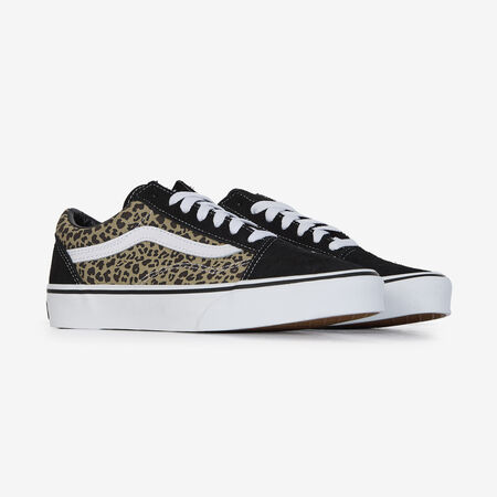 VANS old skool OLD SKOOL NERO/LEOPARDO RAGAZZO