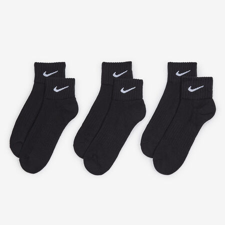 NIKE CHAUSSETTES X3 ANKLE NERO/BIANCO UOMO