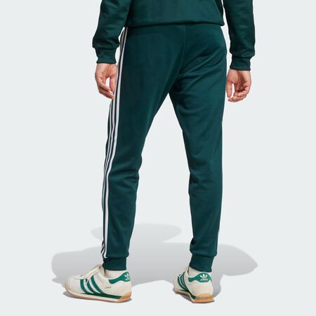 ADIDAS ORIGINALS PANT JOGGER SUPERSTAR VERDE/BIANCO UOMO