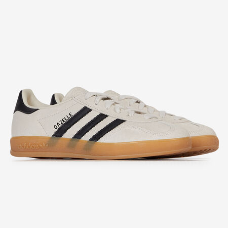 ADIDAS ORIGINALS gazelle GAZELLE INDOOR BEIGE/NERO DONNA