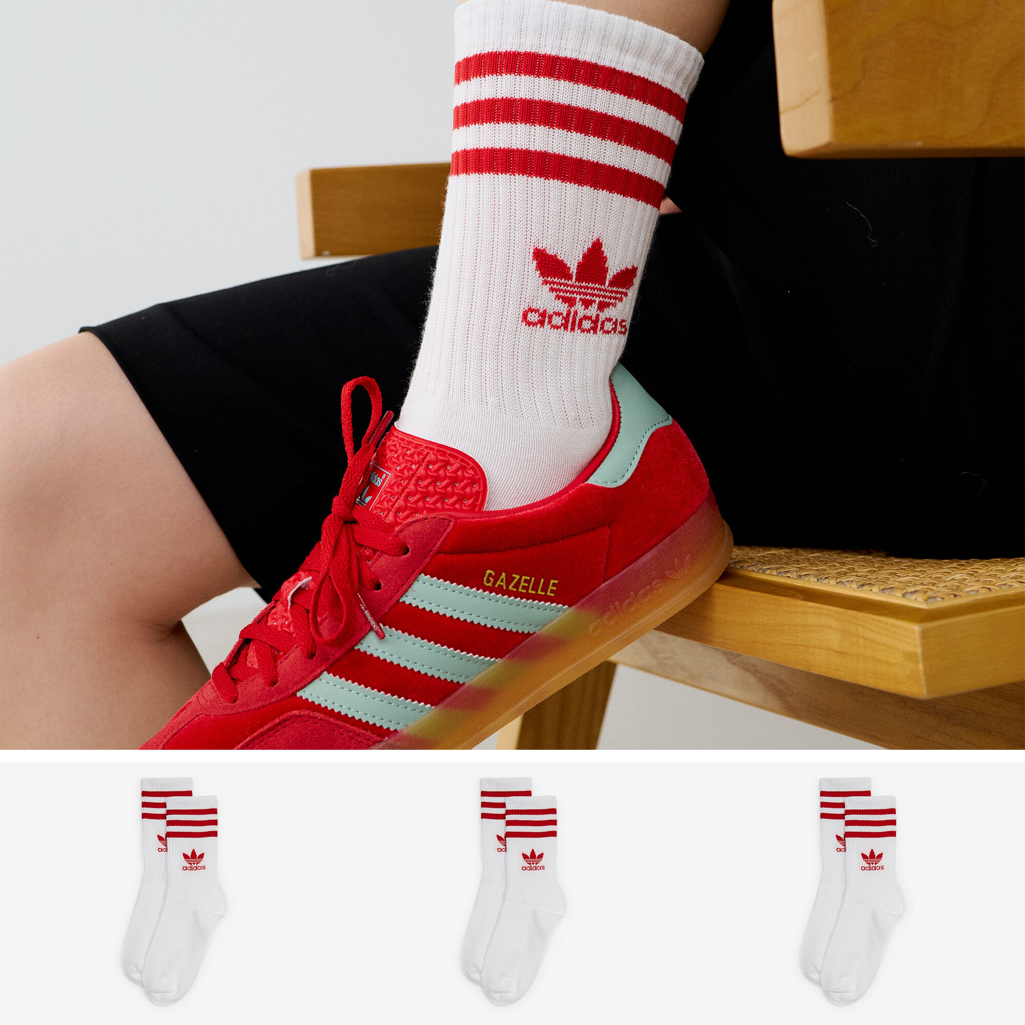 Calzini adidas rossi cheap