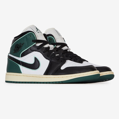 JORDAN air jordan 1 AIR JORDAN 1 MID SE NERO/BLU DONNA