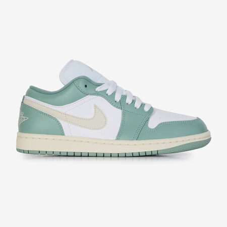 JORDAN AIR JORDAN 1 LOW BIANCO/VERDE DONNA