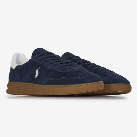 POLO RALPH LAUREN BEDFORD SUEDE BLU SCURO UOMO