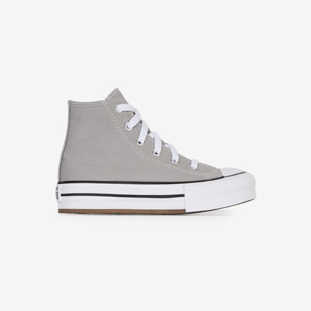 CONVERSE chuck taylor all star CHUCK TAYLOR ALL STAR EVA LIFT HI GRIS/BLANC BAMBINO