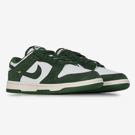 NIKE dunk DUNK LOW SUEDE MINI SWOOSH VERDE/BIANCO DONNA