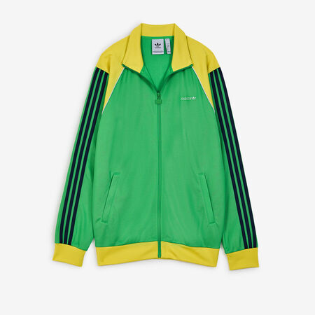 ADIDAS ORIGINALS JACKET FZ TRACKTOP ADICOLOR VERDE/GIALLO UOMO