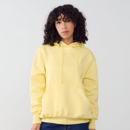 NIKE HOODIE PHOENIX LONG OVERSIZED GIALLO DONNA