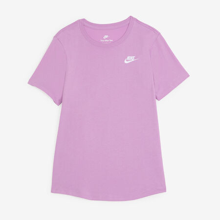 NIKE TEE SHIRT CLUB ROSA/BIANCO DONNA