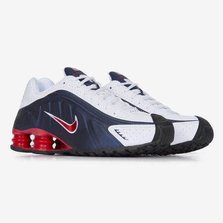 NIKE shox SHOX R4 BIANCO/BLU SCURO UOMO