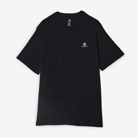 TEE SHIRT STAR CHEVRON : NERO/BIANCO